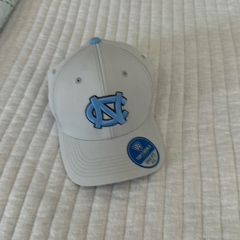 NC Tarheel hat Gray sized One-fit M/L.